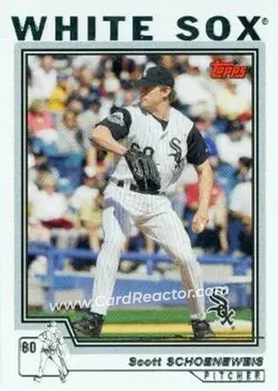 2004 Topps #408 - Scott Schoeneweis - Chicago White Sox - Front