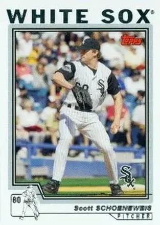 2004 Topps #408 - Scott Schoeneweis - Chicago White Sox