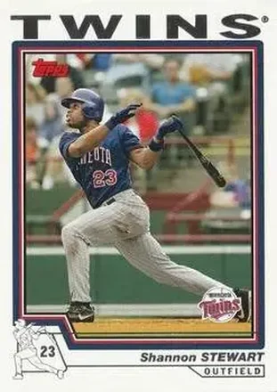 2004 Topps #416 - Shannon Stewart - Minnesota Twins