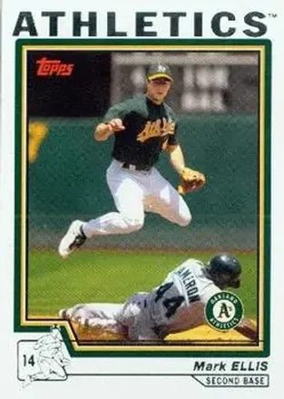 2004 Topps #419 - Mark Ellis - Oakland Athletics