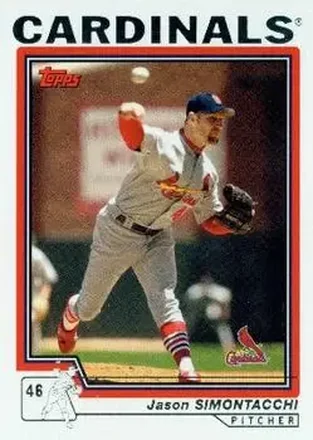 2004 Topps #424 - Jason Simontacchi - St. Louis Cardinals