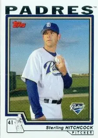 2004 Topps #425 - Sterling Hitchcock - San Diego Padres