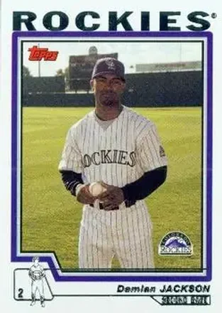 2004 Topps #433 - Damian Jackson - Colorado Rockies