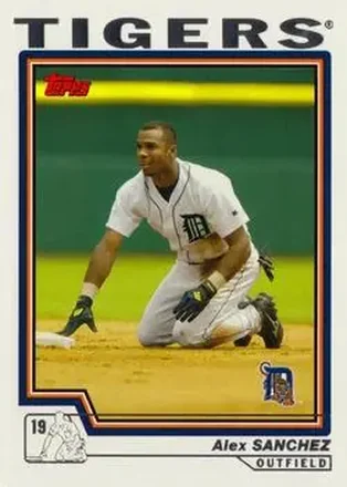 2004 Topps #437 - Alex Sanchez - Detroit Tigers