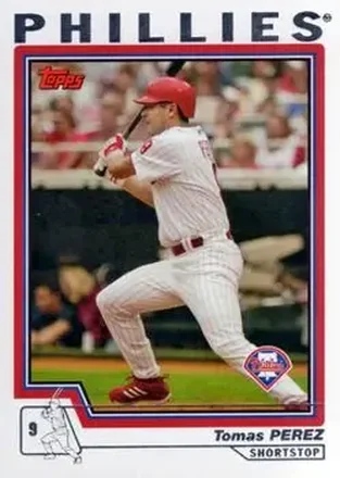 2004 Topps #445 - Tomas Perez - Philadelphia Phillies