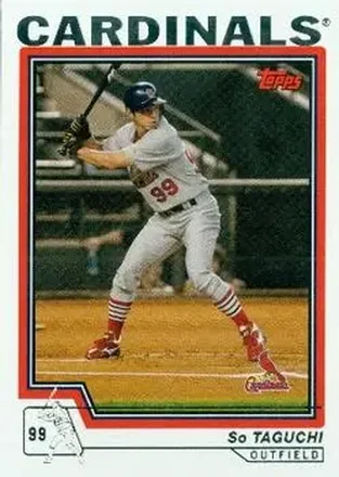 2004 Topps #449 - So Taguchi - St. Louis Cardinals