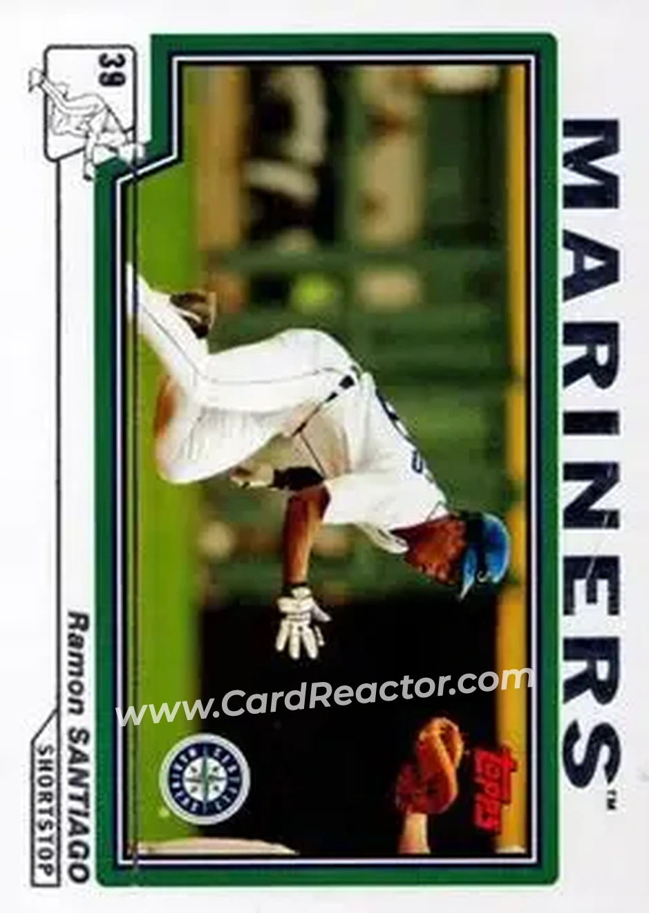 2004 Topps #459 - Ramon Santiago - Seattle Mariners - Front 2004 Topps #459 - Ramon Santiago - Seattle Mariners - Front
