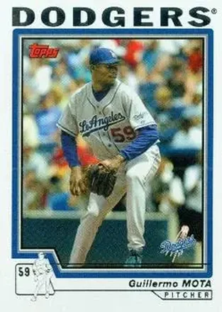 2004 Topps #463 - Guillermo Mota - Los Angeles Dodgers