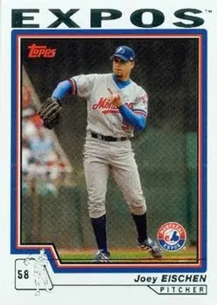 2004 Topps #465 - Joey Eischen - Montreal Expos