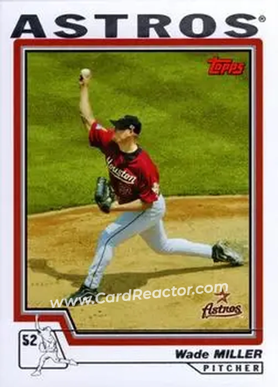 2004 Topps #466 - Wade Miller - Houston Astros - Front