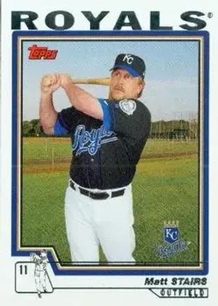2004 Topps #469 - Matt Stairs - Kansas City Royals