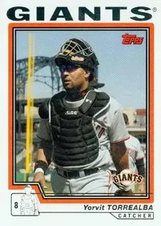 2004 Topps #470 - Yorvit Torrealba - San Francisco Giants
