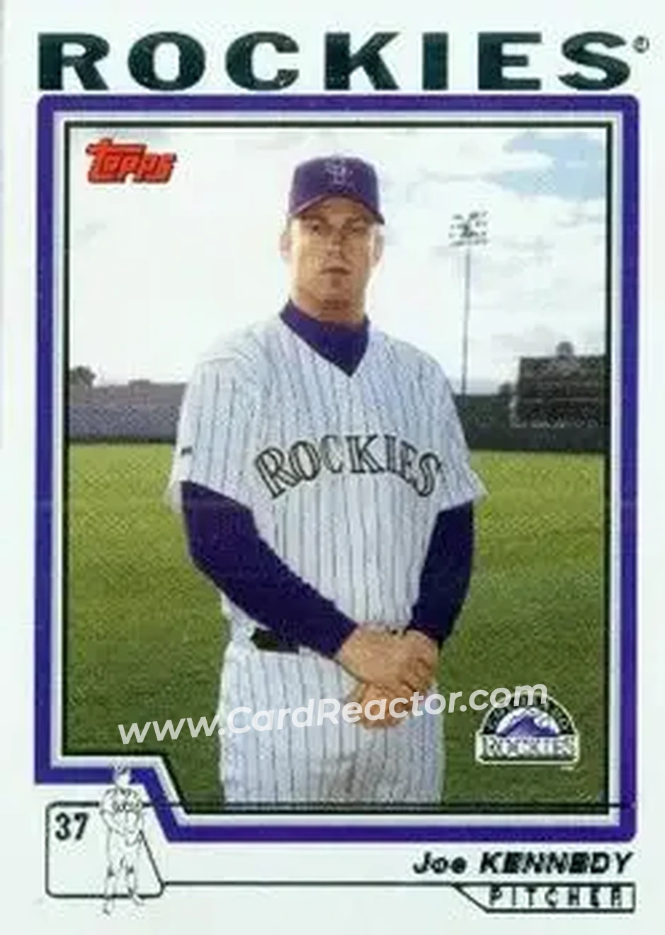2004 Topps #471 - Joe Kennedy - Colorado Rockies - Front 2004 Topps #471 - Joe Kennedy - Colorado Rockies - Front