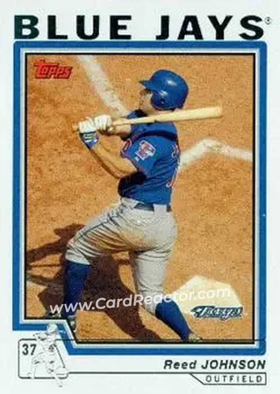 2004 Topps #472 - Reed Johnson - Toronto Blue Jays - Front