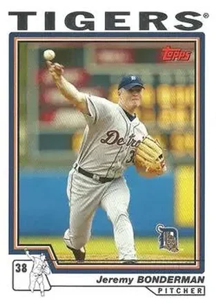 2004 Topps #484 - Jeremy Bonderman - Detroit Tigers