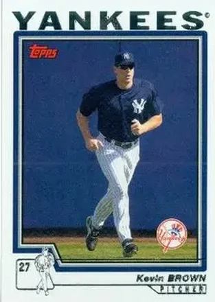 2004 Topps #487 - Kevin Brown - New York Yankees