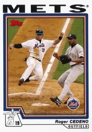 2004 Topps #490 - Roger Cedeno - New York Mets