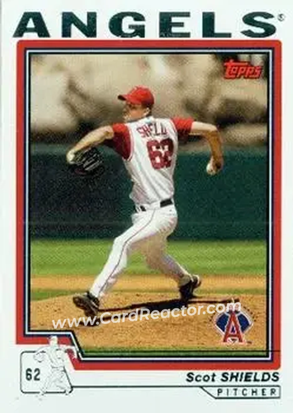 2004 Topps #501 - Scot Shields - Anaheim Angels - Front