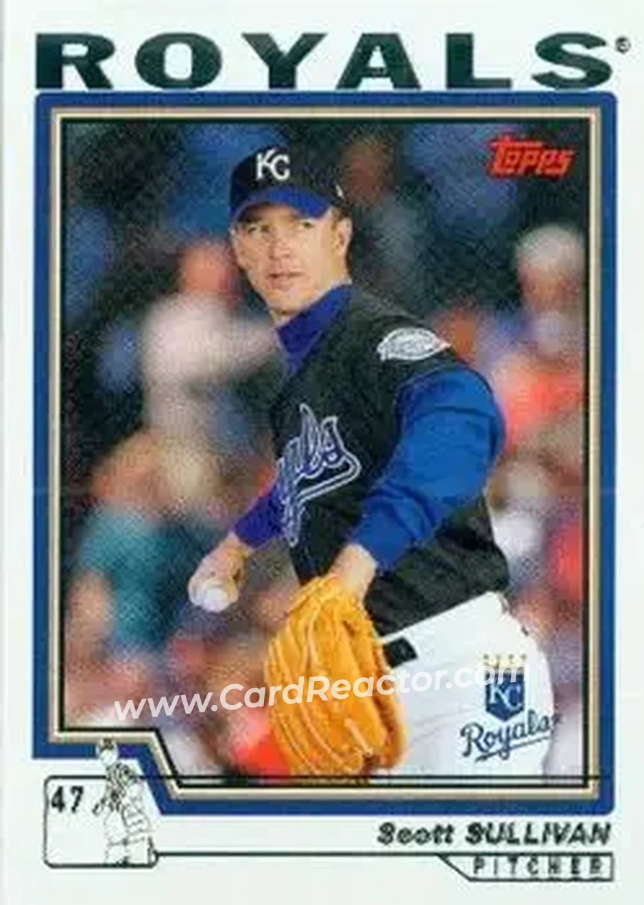 2004 Topps #509 - Scott Sullivan - Kansas City Royals - Front