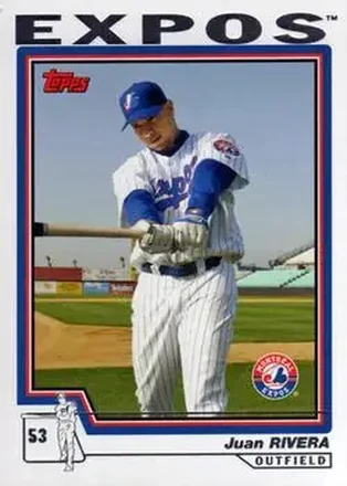 2004 Topps #517 - Juan Rivera - Montreal Expos