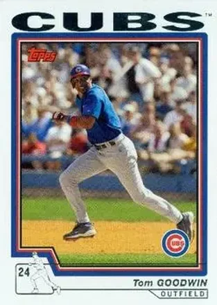 2004 Topps #536 - Tom Goodwin - Chicago Cubs
