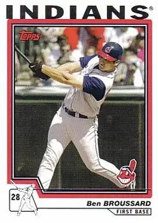2004 Topps #539 - Ben Broussard - Cleveland Indians