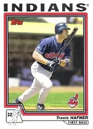2004 Topps #545 - Travis Hafner - Cleveland Indians