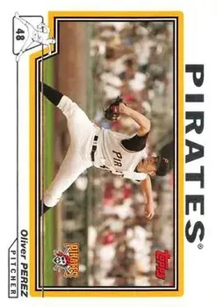 2004 Topps #552 - Oliver Perez - Pittsburgh Pirates