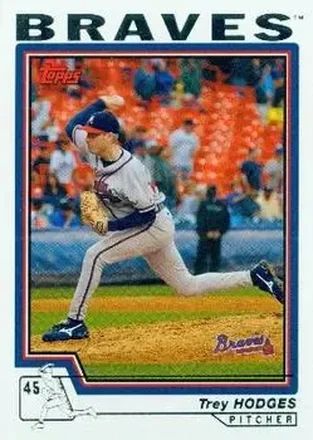 2004 Topps #553 - Trey Hodges - Atlanta Braves