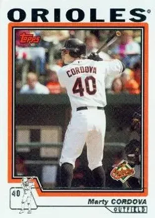 2004 Topps #564 - Marty Cordova - Baltimore Orioles