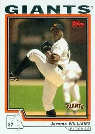 2004 Topps #580 - Jerome Williams - San Francisco Giants
