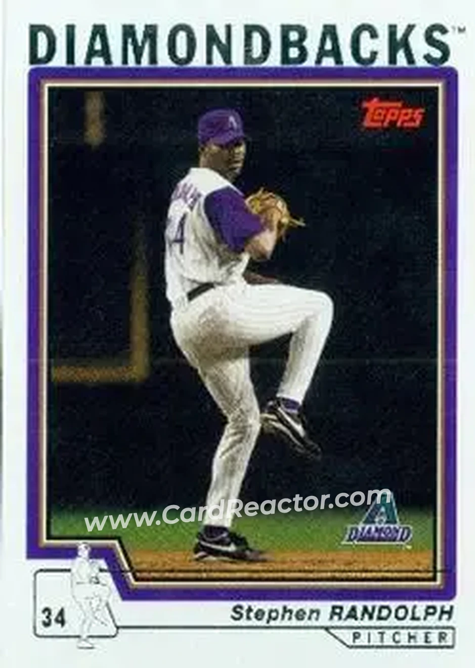 2004 Topps #587 - Stephen Randolph - Arizona Diamondbacks - Front