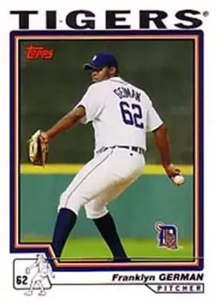 2004 Topps #593 - Franklyn German - Detroit Tigers
