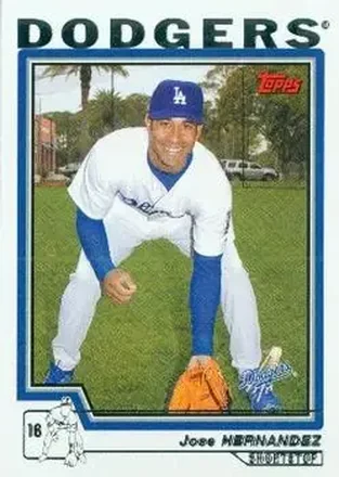 2004 Topps #599 - Jose Hernandez - Los Angeles Dodgers