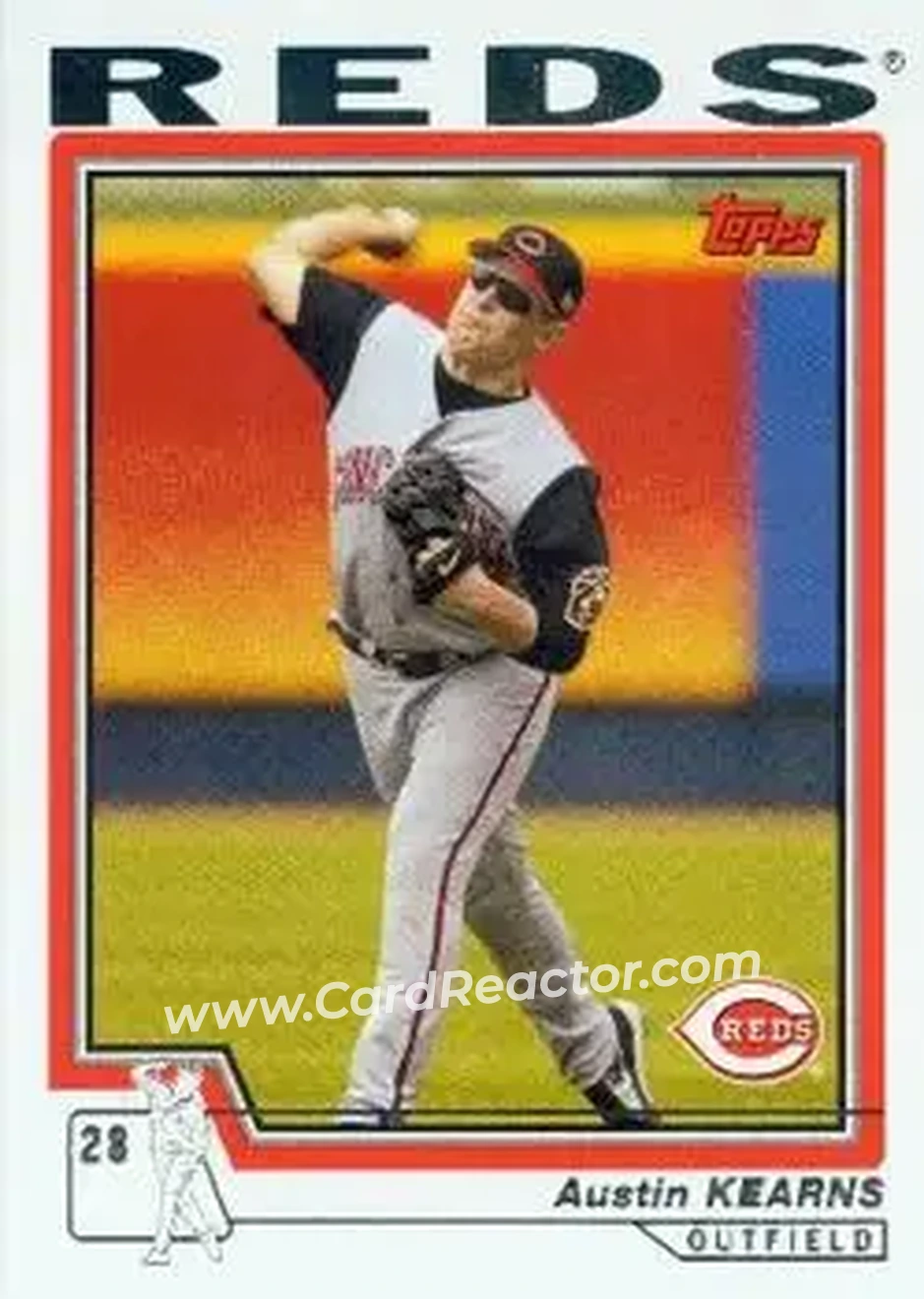 2004 Topps #610 - Austin Kearns - Cincinnati Reds - Front 2004 Topps #610 - Austin Kearns - Cincinnati Reds - Front