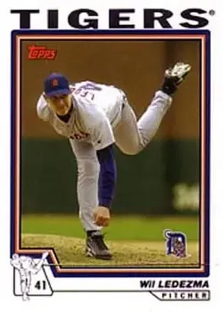 2004 Topps #612 - Wilfredo Ledezma - Detroit Tigers