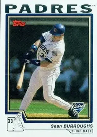 2004 Topps #619 - Sean Burroughs - San Diego Padres
