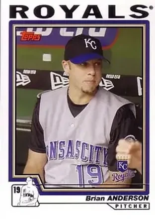 2004 Topps #627 - Brian Anderson - Kansas City Royals