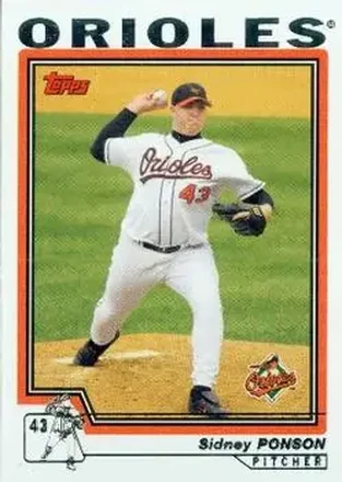 2004 Topps #631 - Sidney Ponson - Baltimore Orioles