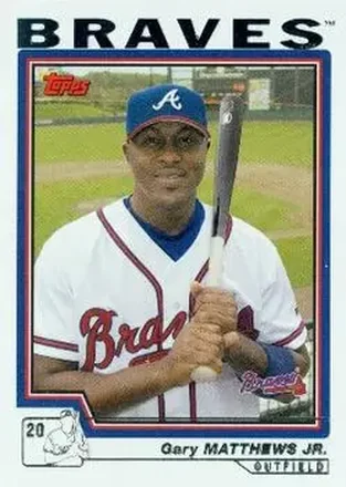 2004 Topps #632 - Gary Matthews - Atlanta Braves