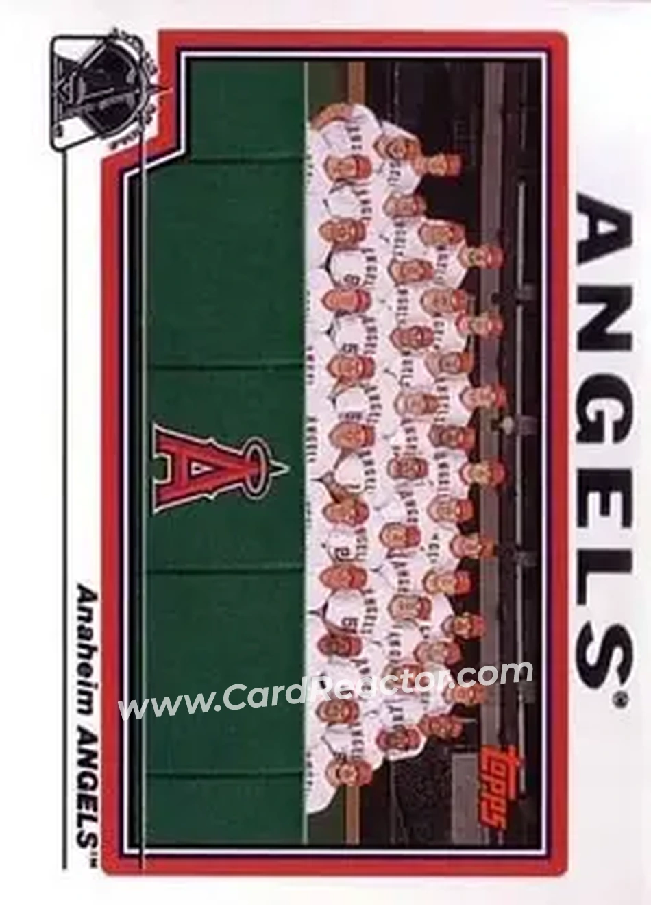 2004 Topps #638 - Anaheim Angels - Anaheim Angels - Front 2004 Topps #638 - Anaheim Angels - Anaheim Angels - Front