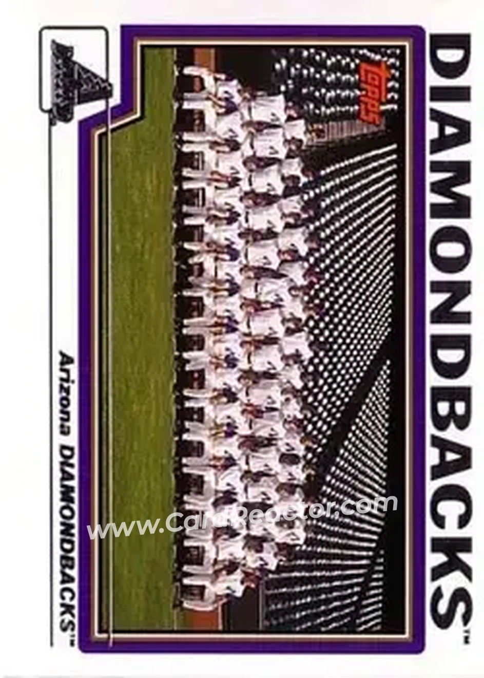 2004 Topps #639 - Arizona Diamondbacks - Arizona Diamondbacks - Front