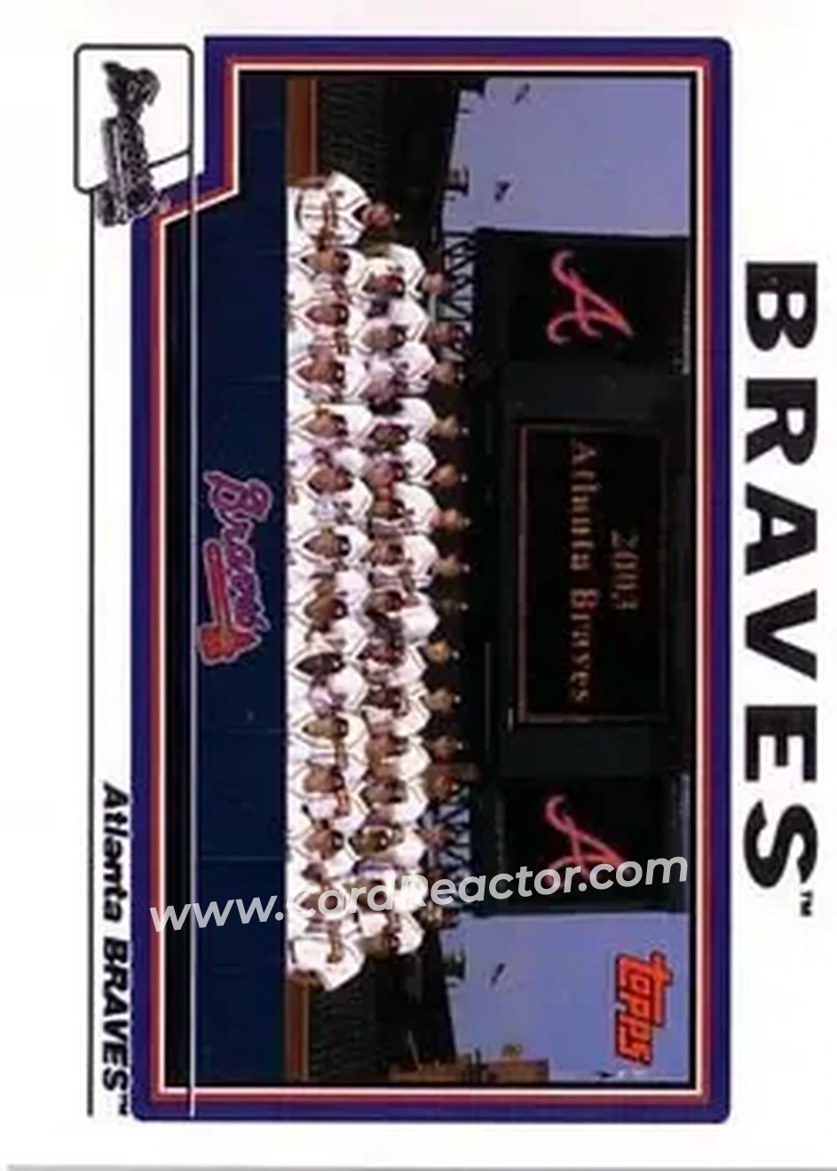 2004 Topps #640 - Atlanta Braves - Atlanta Braves - Front