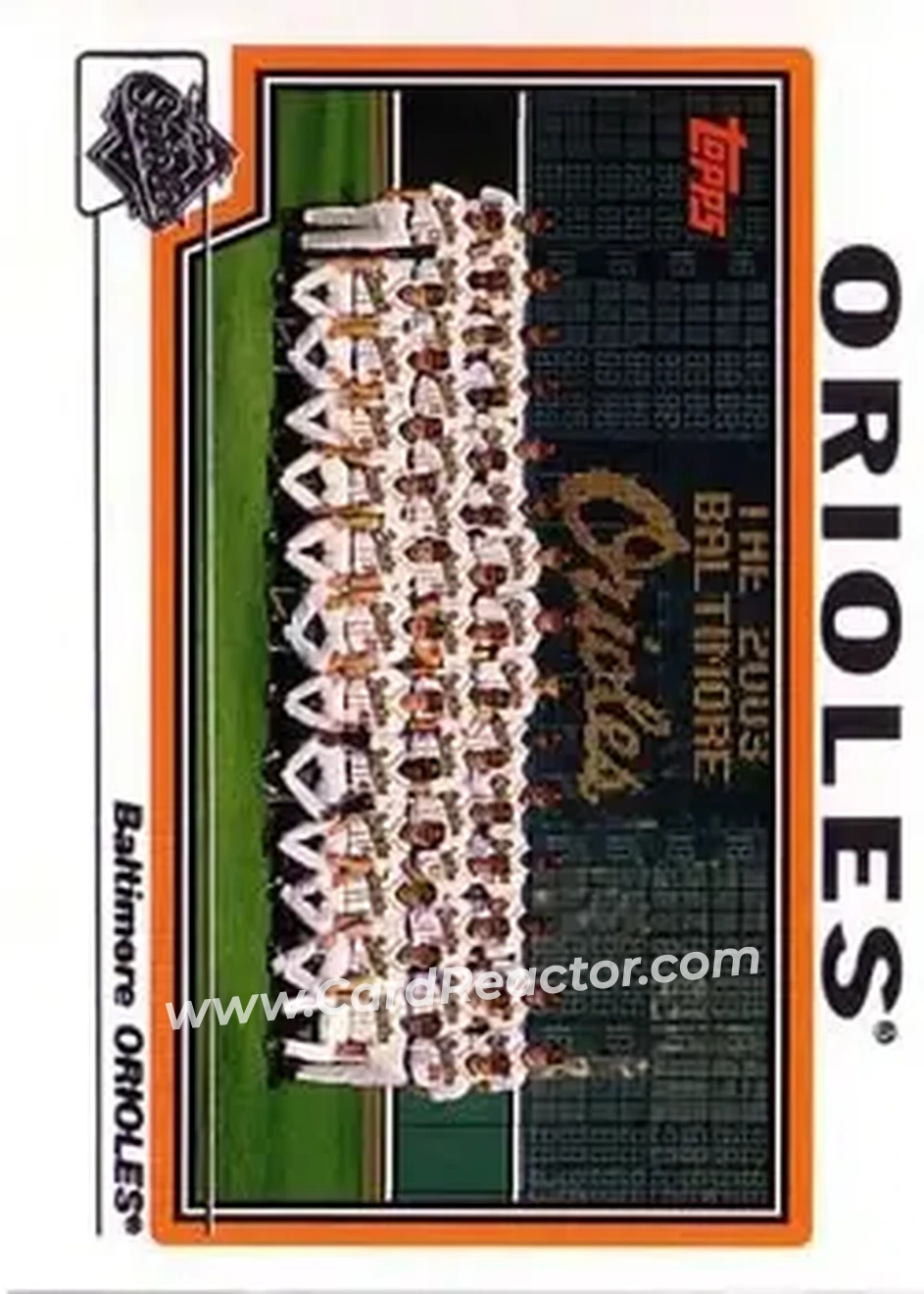 2004 Topps #641 - Baltimore Orioles - Baltimore Orioles - Front
