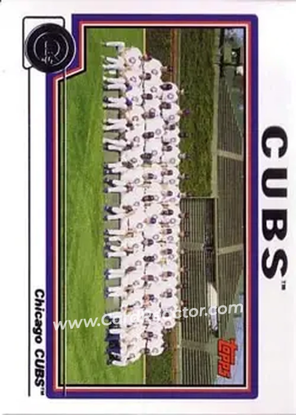 2004 Topps #643 - Chicago Cubs - Chicago Cubs - Front