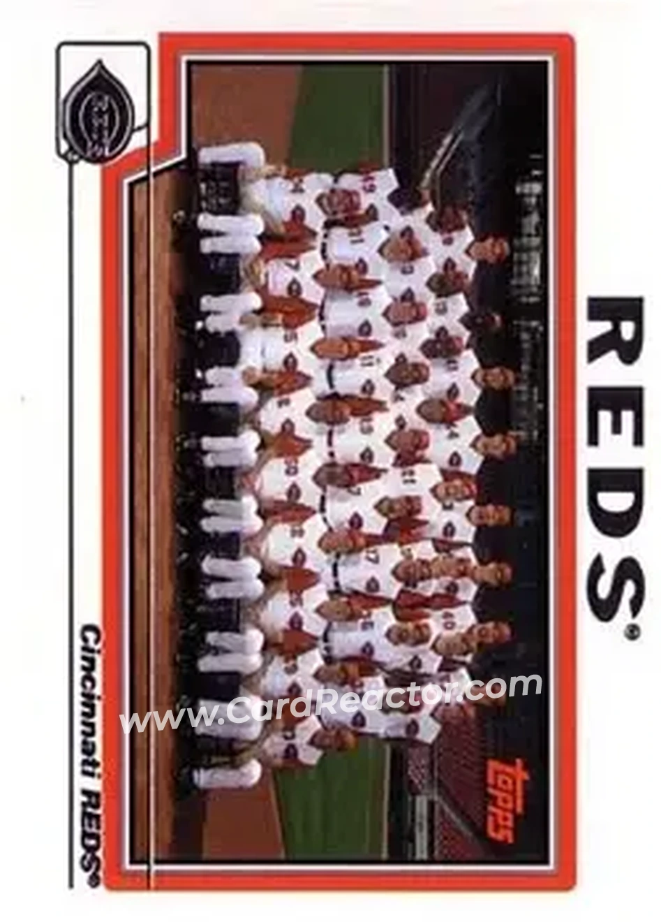 2004 Topps #645 - Cincinnati Reds - Cincinnati Reds - Front
