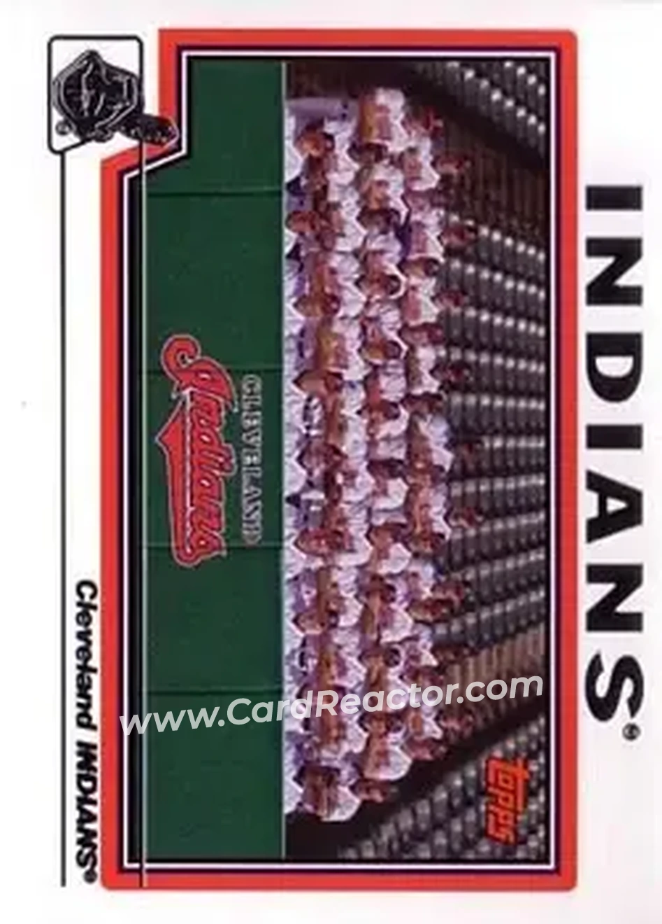 2004 Topps #646 - Cleveland Indians - Cleveland Indians - Front