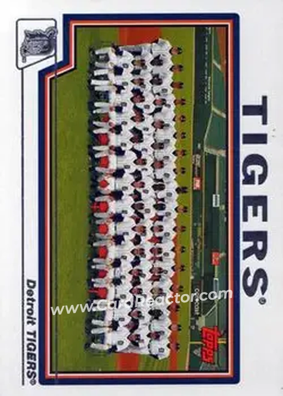 2004 Topps #648 - Detroit Tigers - Detroit Tigers - Front 2004 Topps #648 - Detroit Tigers - Detroit Tigers - Front