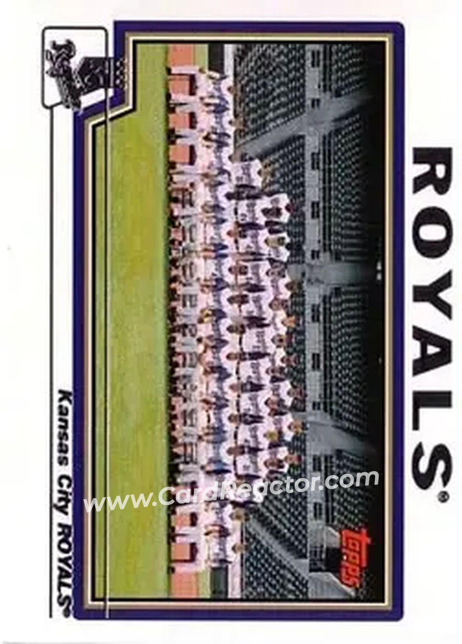 2004 Topps #651 - Kansas City Royals - Kansas City Royals - Front 2004 Topps #651 - Kansas City Royals - Kansas City Royals - Front