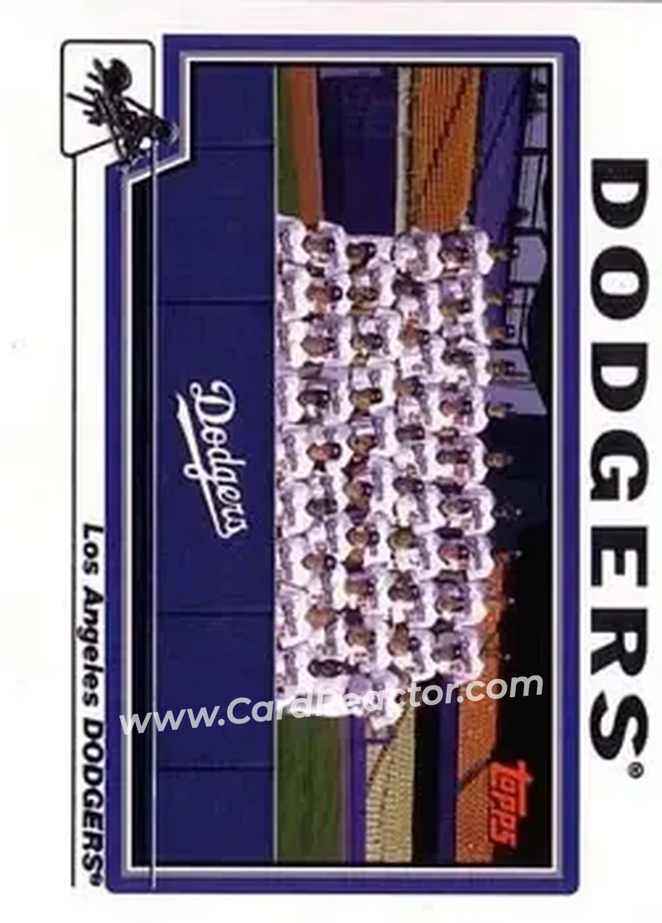 2004 Topps #652 - Los Angeles Dodgers - Los Angeles Dodgers - Front 2004 Topps #652 - Los Angeles Dodgers - Los Angeles Dodgers - Front